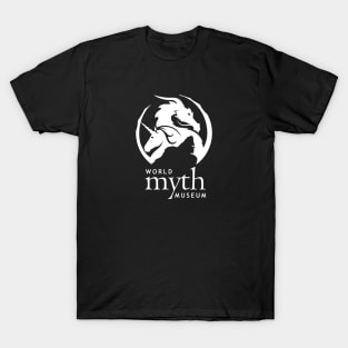 World Myth Museum Logo - White T-Shirt